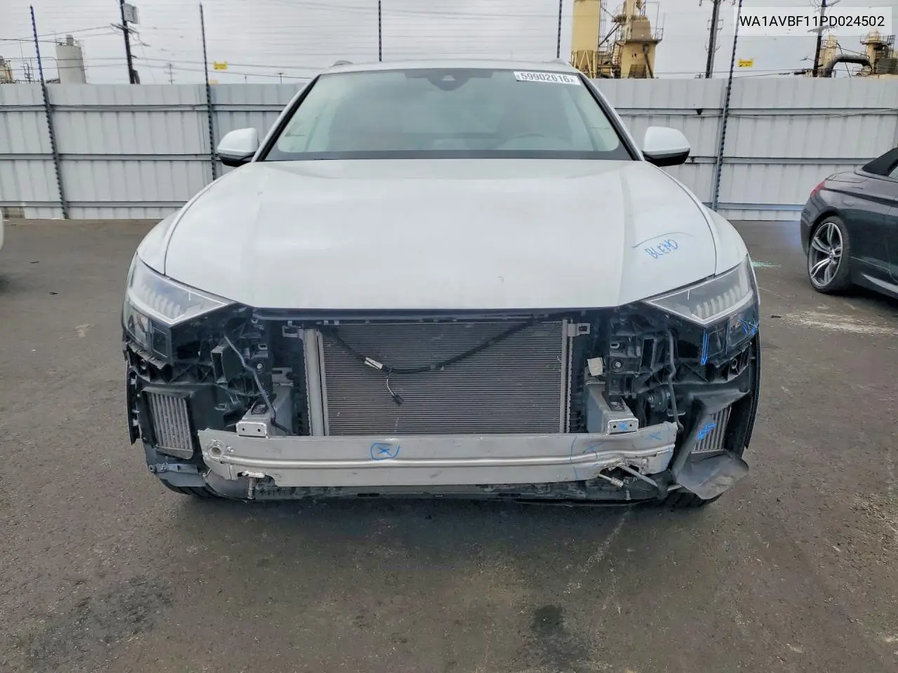 2023 Audi Q8 Premium VIN: WA1AVBF11PD024502 Lot: 59902616