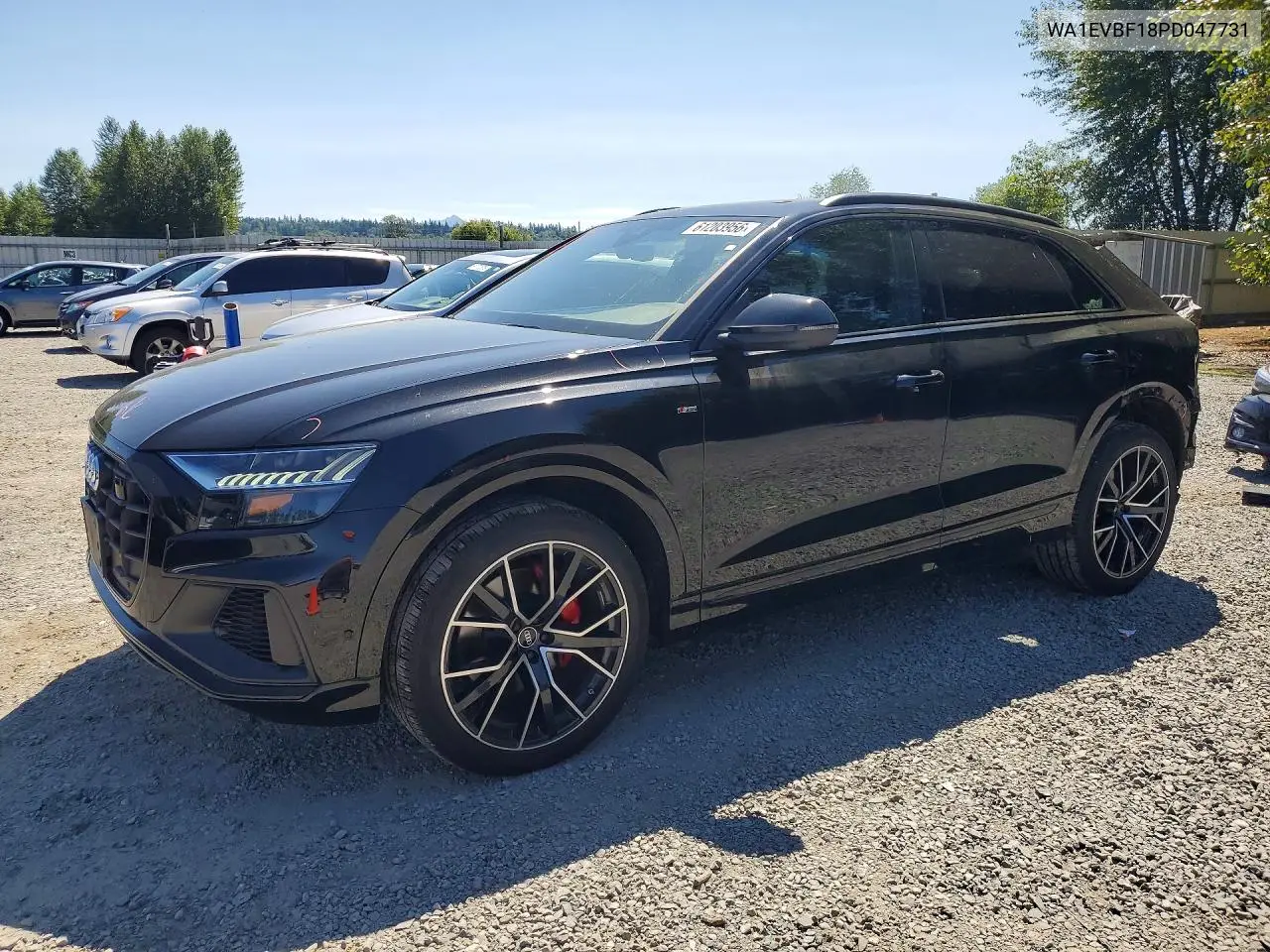 2023 Audi Q8 Premium Plus S-Line VIN: WA1EVBF18PD047731 Lot: 61203956