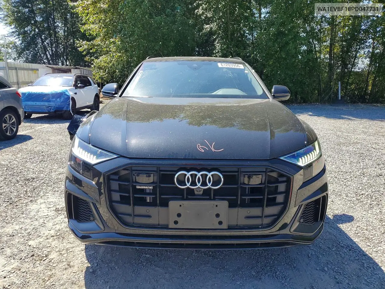 2023 Audi Q8 Premium Plus S-Line VIN: WA1EVBF18PD047731 Lot: 61203956