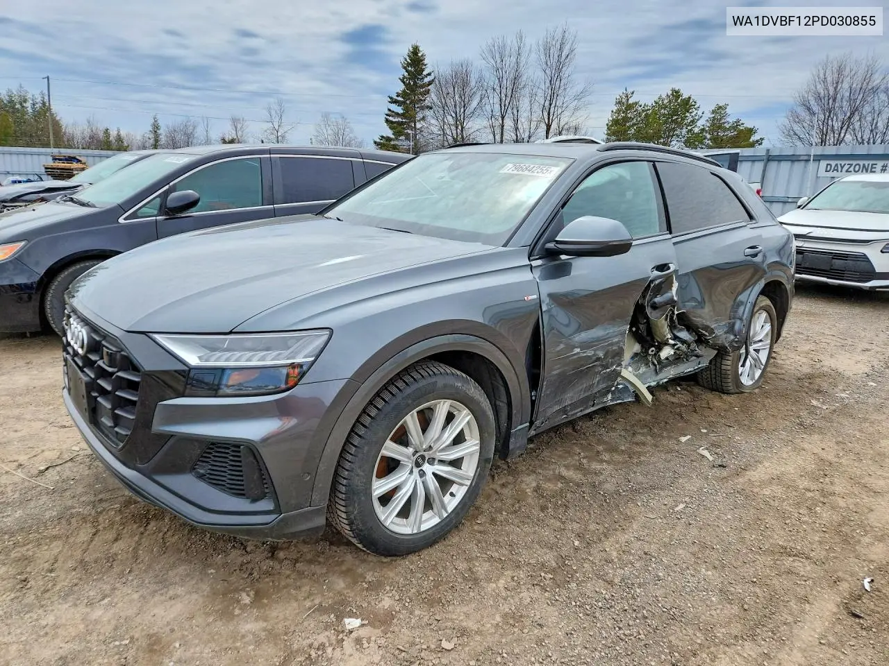 2023 Audi Q8 Progressiv VIN: WA1DVBF12PD030855 Lot: 79684255
