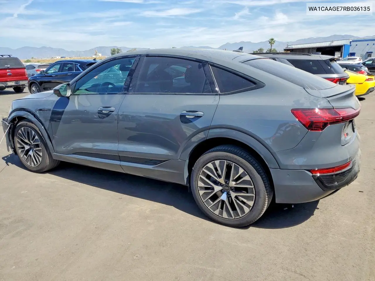 2024 Audi Q8 E-Tron Sportback Premium Plus VIN: WA1CAAGE7RB036135 Lot: 47761266
