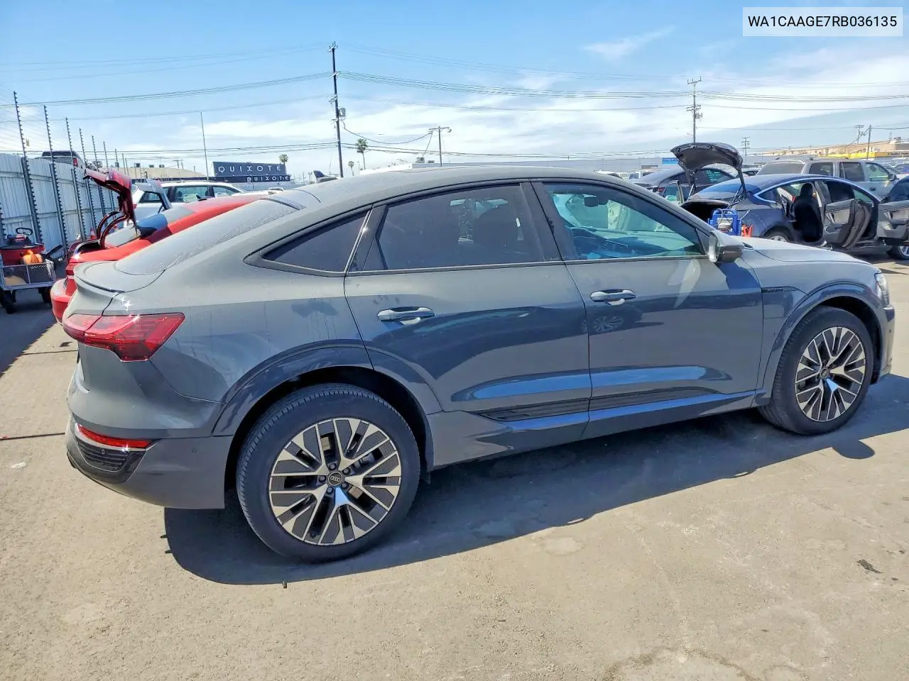 2024 Audi Q8 E-Tron Sportback Premium Plus VIN: WA1CAAGE7RB036135 Lot: 47761266