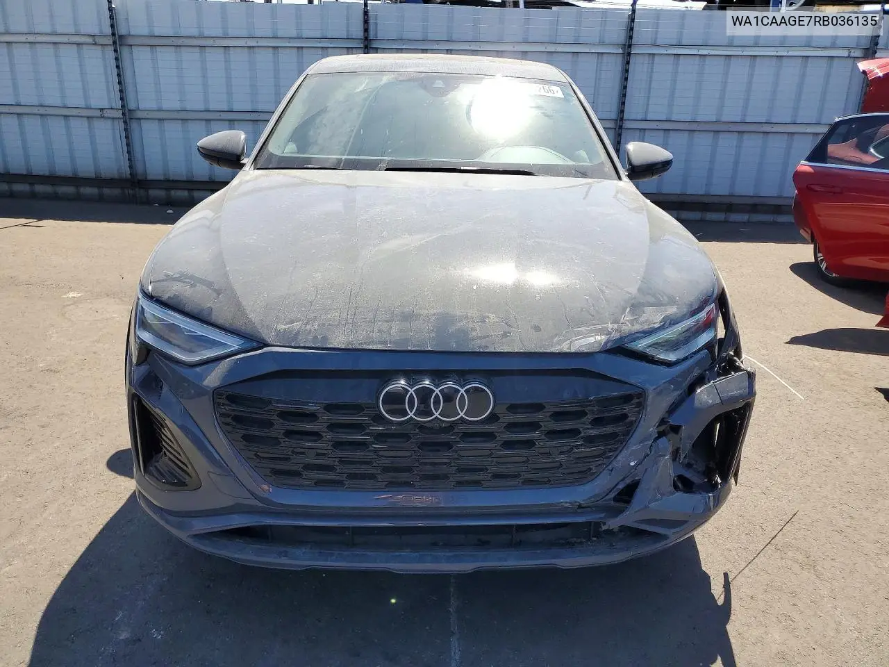 2024 Audi Q8 E-Tron Sportback Premium Plus VIN: WA1CAAGE7RB036135 Lot: 47761266