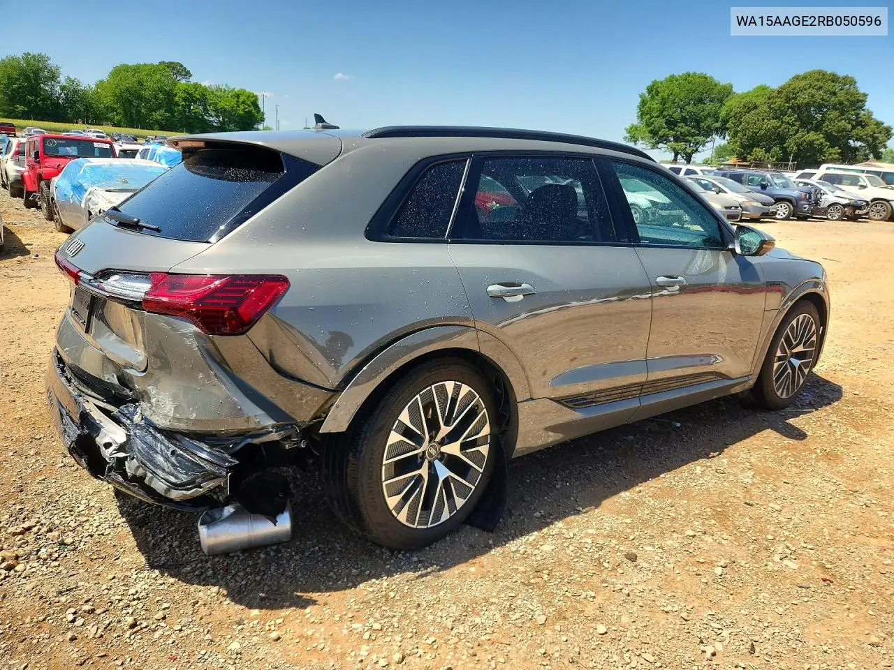 2024 Audi Q8 E-Tron Premium Plus VIN: WA15AAGE2RB050596 Lot: 50788046