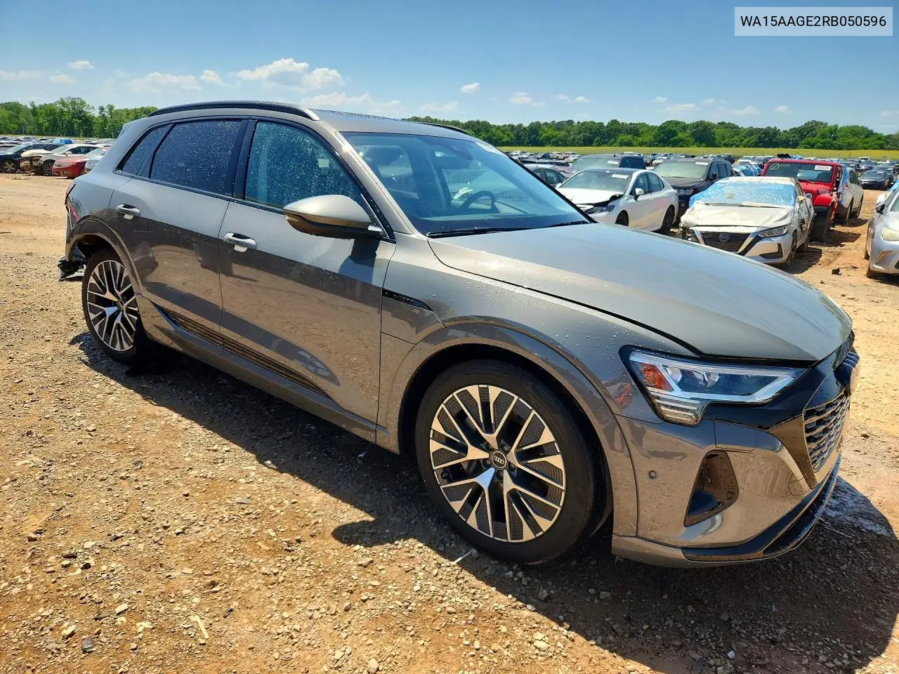 2024 Audi Q8 E-Tron Premium Plus VIN: WA15AAGE2RB050596 Lot: 50788046