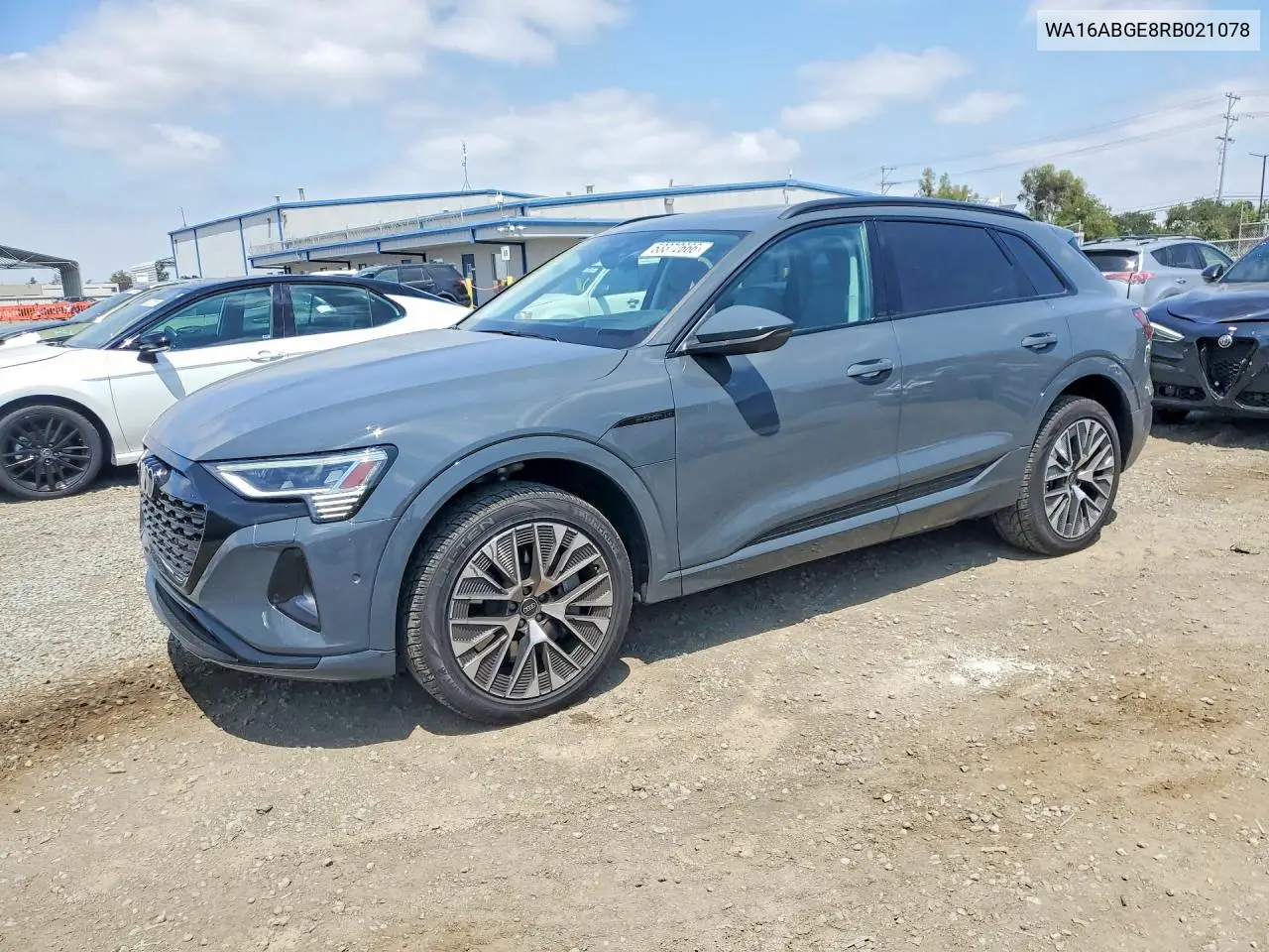2024 Audi Q8 E-Tron Prestige VIN: WA16ABGE8RB021078 Lot: 53372666