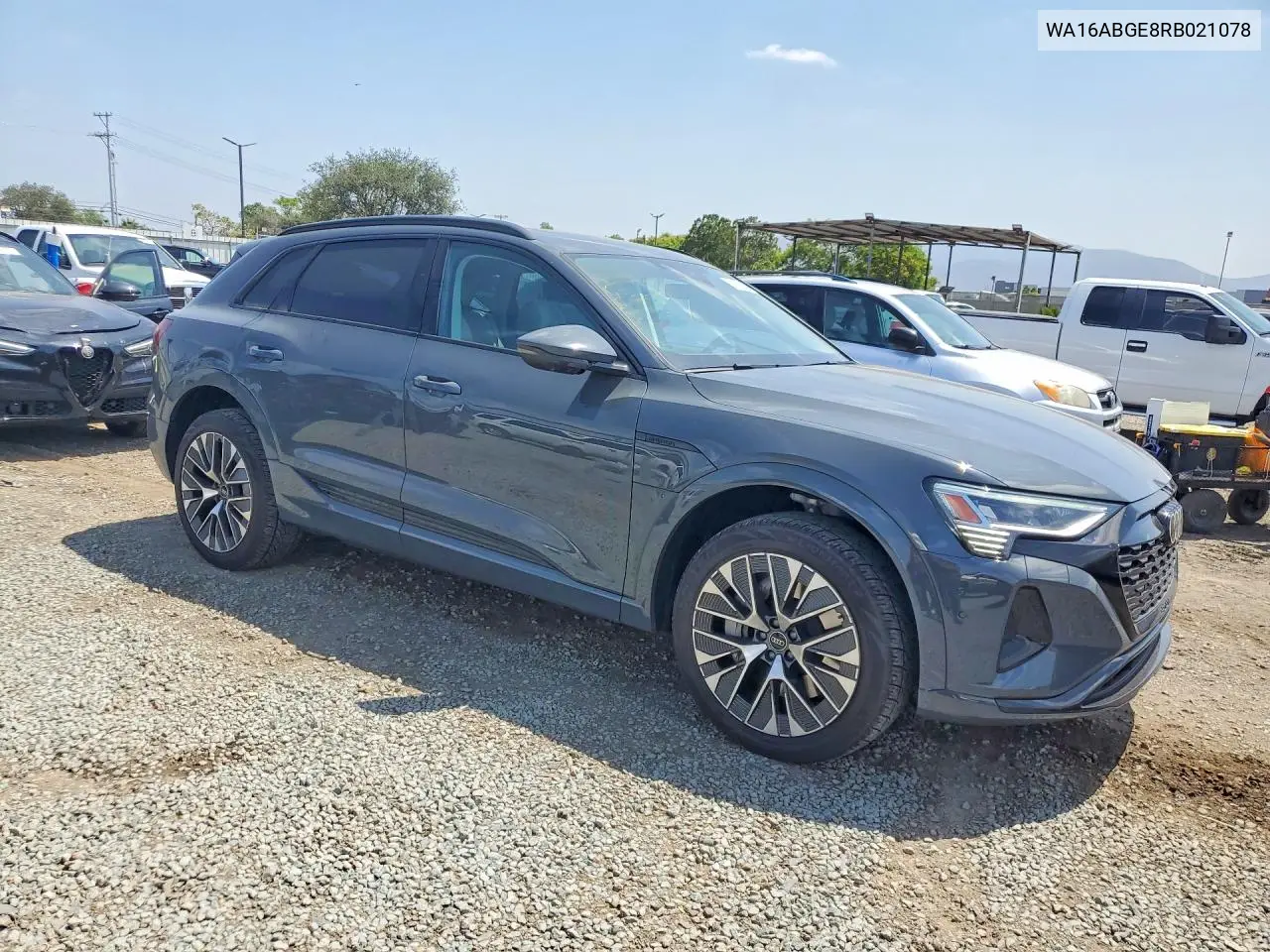 2024 Audi Q8 E-Tron Prestige VIN: WA16ABGE8RB021078 Lot: 53372666
