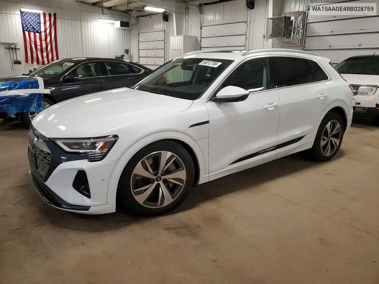 2024 Audi Q8 E-Tron Premium Plus VIN: WA15AAGE4RB028759 Lot: 54012756