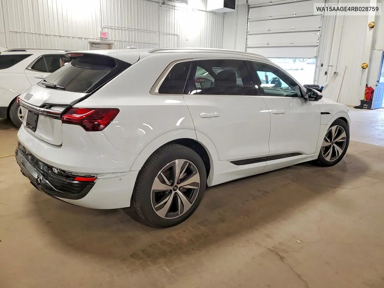 2024 Audi Q8 E-Tron Premium Plus VIN: WA15AAGE4RB028759 Lot: 54012756