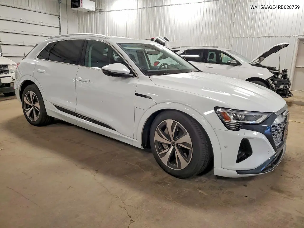 2024 Audi Q8 E-Tron Premium Plus VIN: WA15AAGE4RB028759 Lot: 54012756