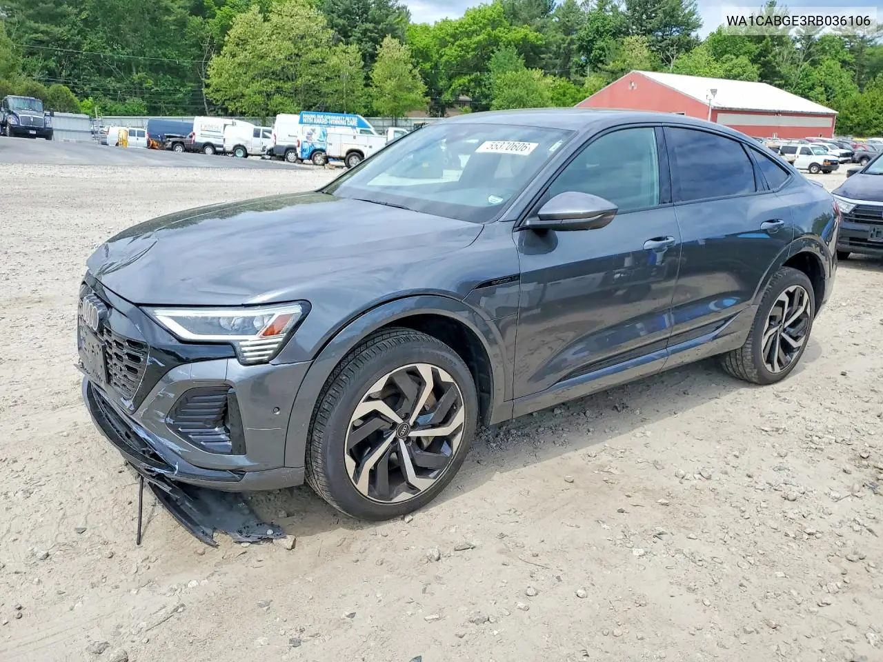 2024 Audi Q8 E-Tron Sportback Premium Plus VIN: WA1CABGE3RB036106 Lot: 55370606