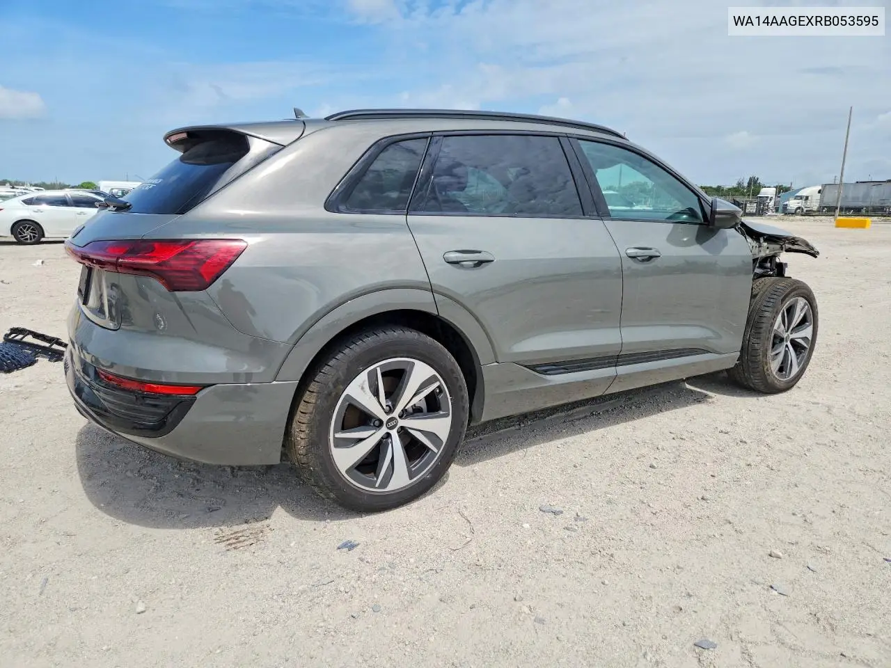 2024 Audi Q8 E-Tron Premium VIN: WA14AAGEXRB053595 Lot: 55685716