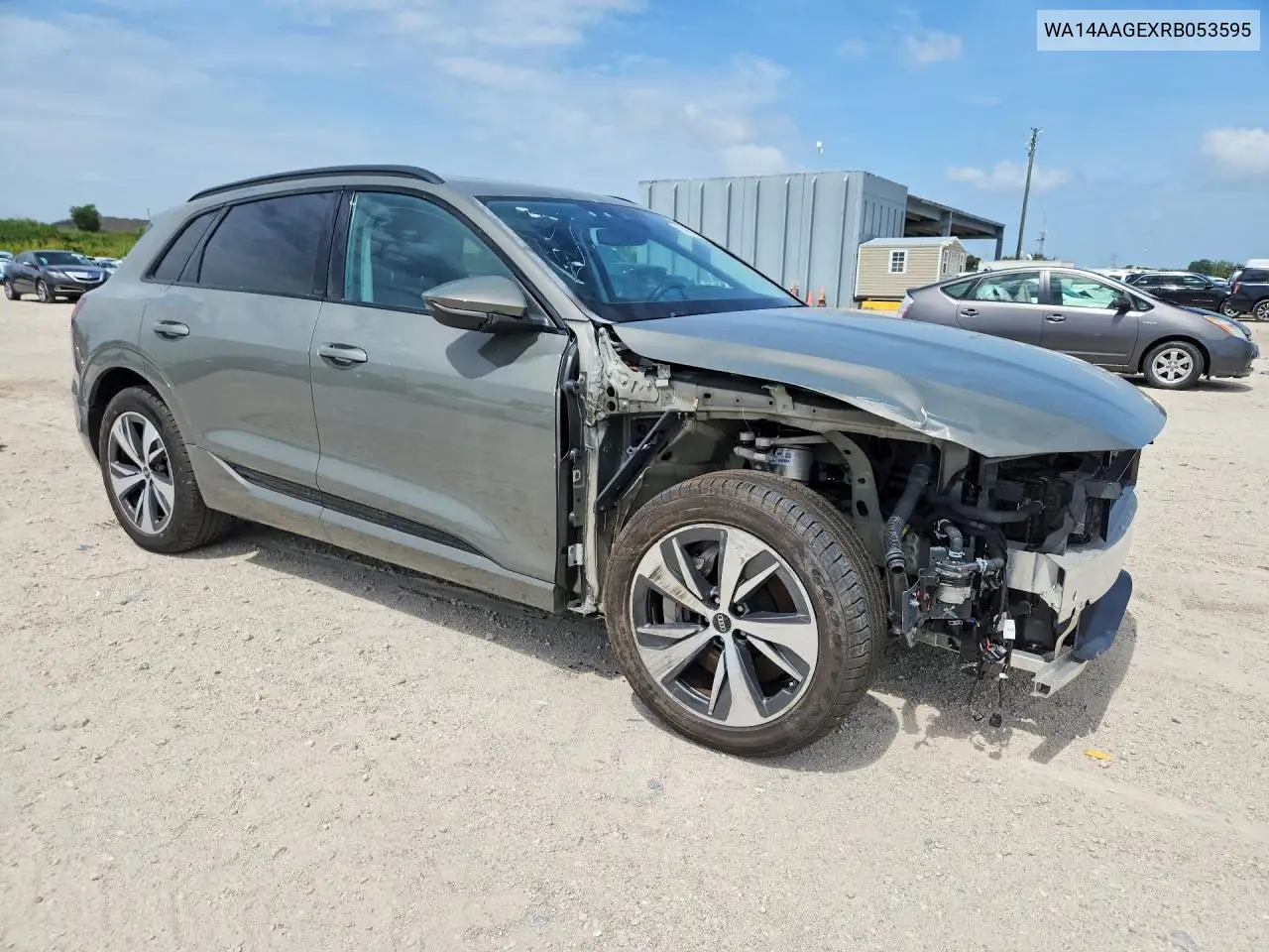 2024 Audi Q8 E-Tron Premium VIN: WA14AAGEXRB053595 Lot: 55685716
