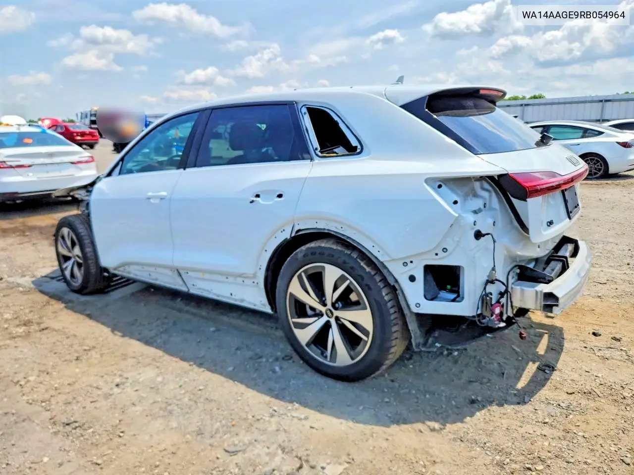2024 Audi Q8 E-Tron Premium VIN: WA14AAGE9RB054964 Lot: 57258886