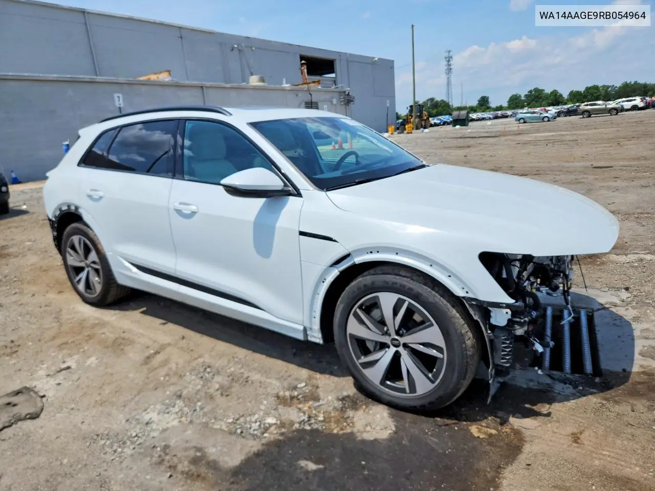 2024 Audi Q8 E-Tron Premium VIN: WA14AAGE9RB054964 Lot: 57258886