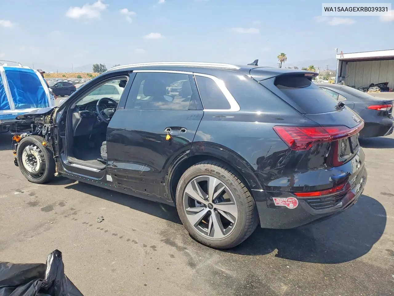 2024 Audi Q8 E-Tron Premium Plus VIN: WA15AAGEXRB039331 Lot: 58064156
