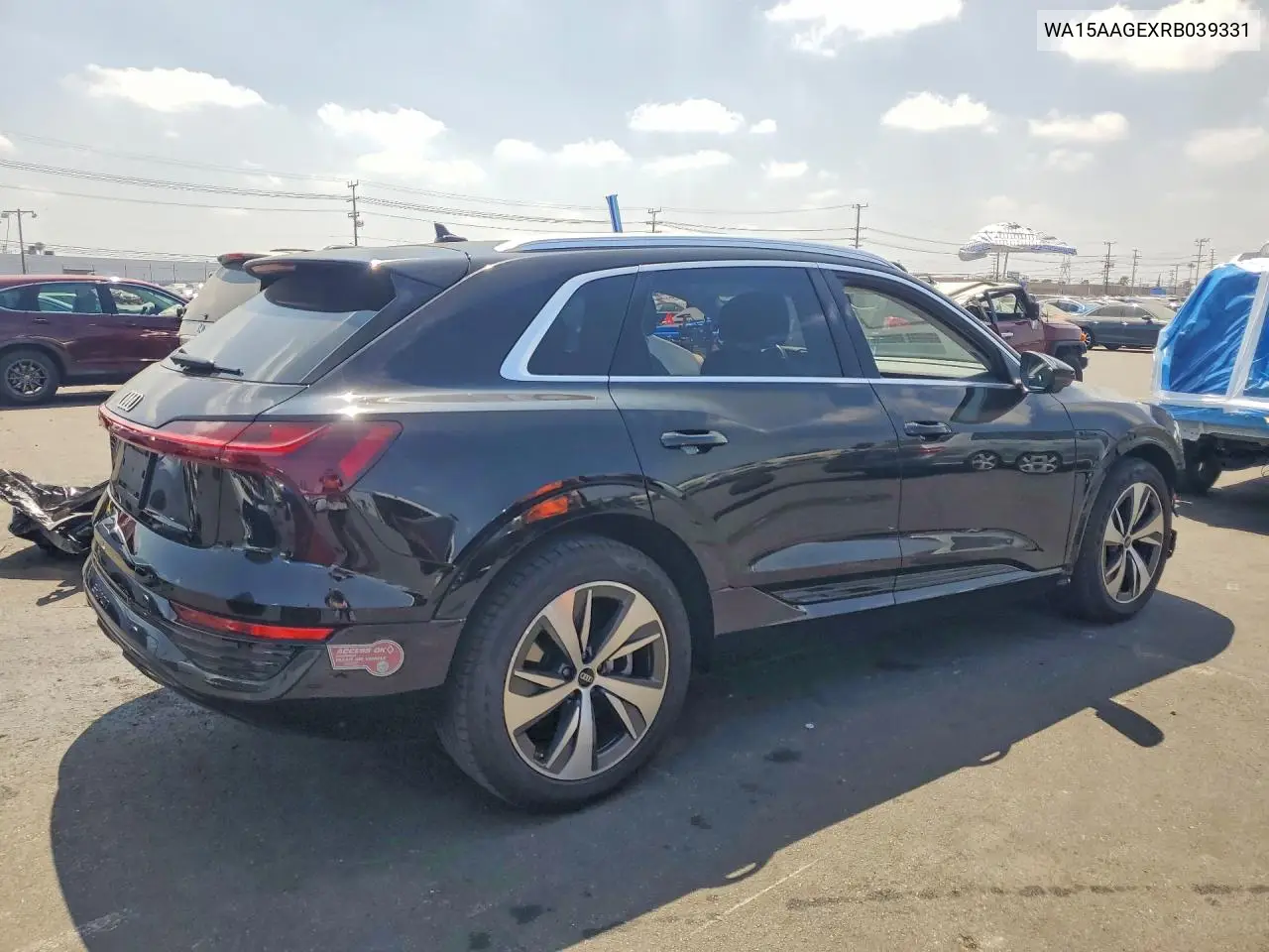 2024 Audi Q8 E-Tron Premium Plus VIN: WA15AAGEXRB039331 Lot: 58064156