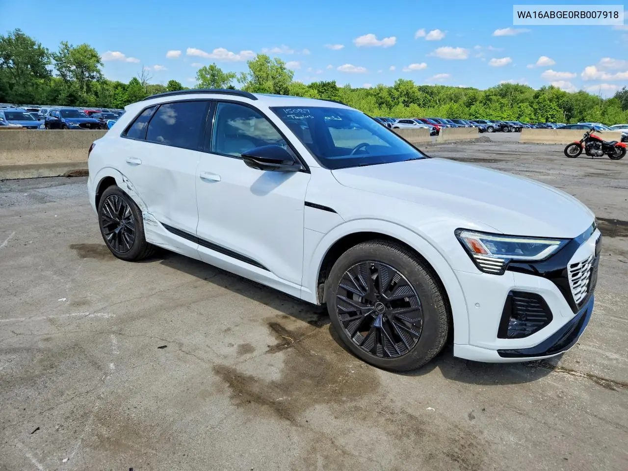 2024 Audi Q8 E-Tron Prestige VIN: WA16ABGE0RB007918 Lot: 59254996