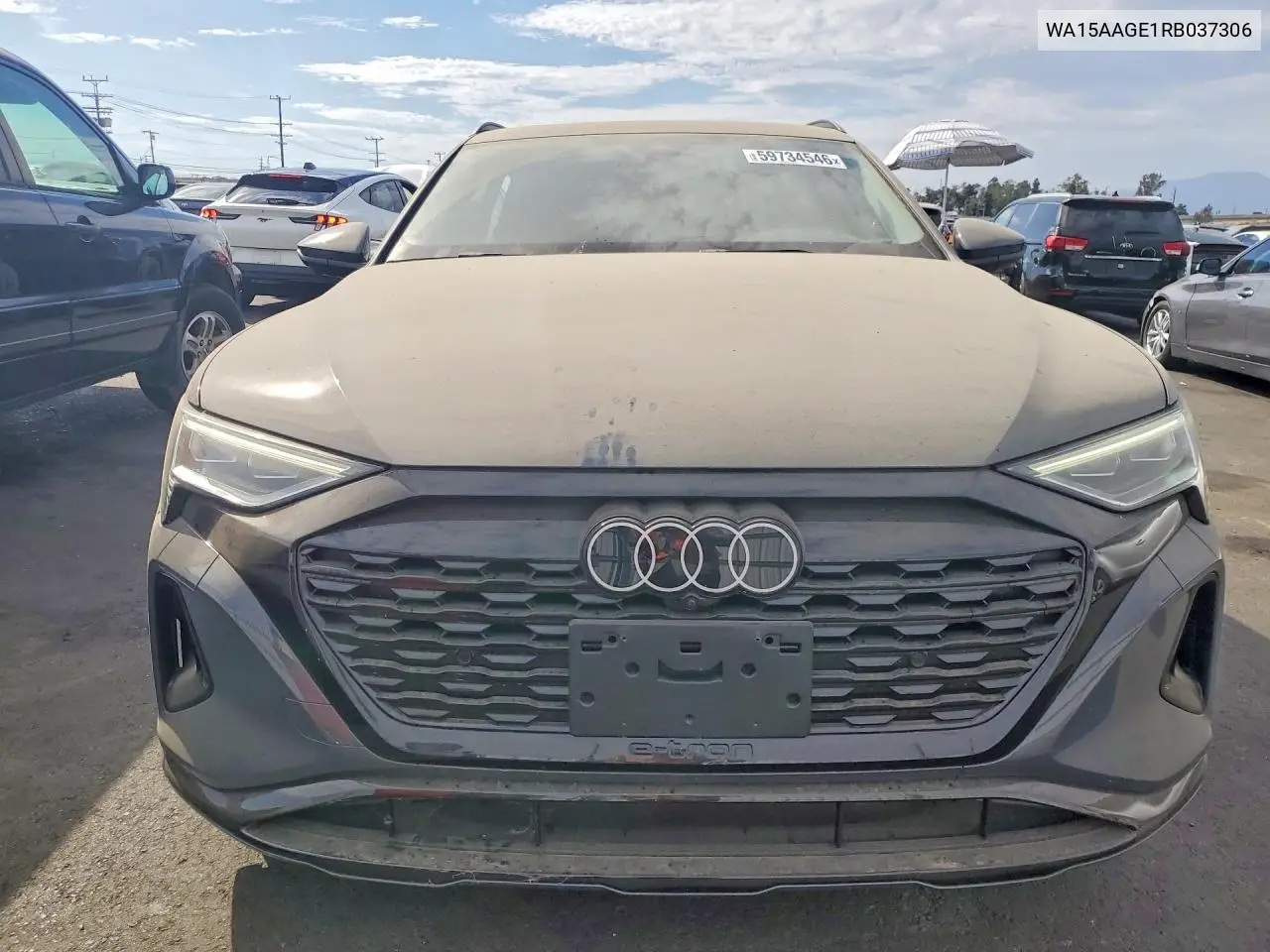 2024 Audi Q8 E-Tron Premium Plus VIN: WA15AAGE1RB037306 Lot: 59734546