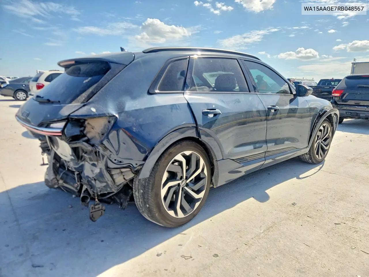 2024 Audi Q8 E-Tron Premium Plus VIN: WA15AAGE7RB048567 Lot: 59791886