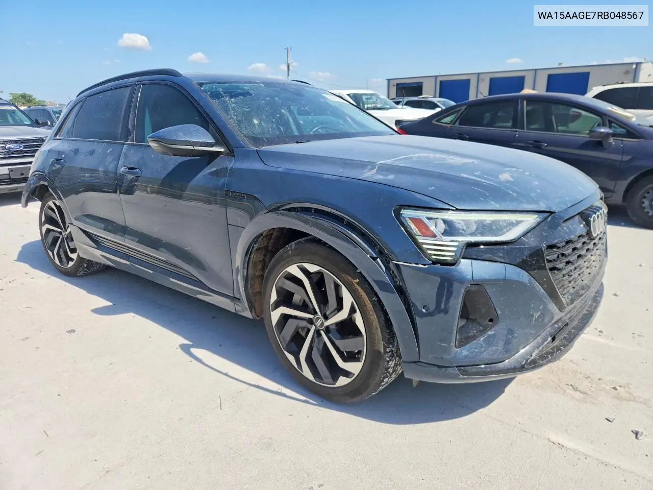 2024 Audi Q8 E-Tron Premium Plus VIN: WA15AAGE7RB048567 Lot: 59791886