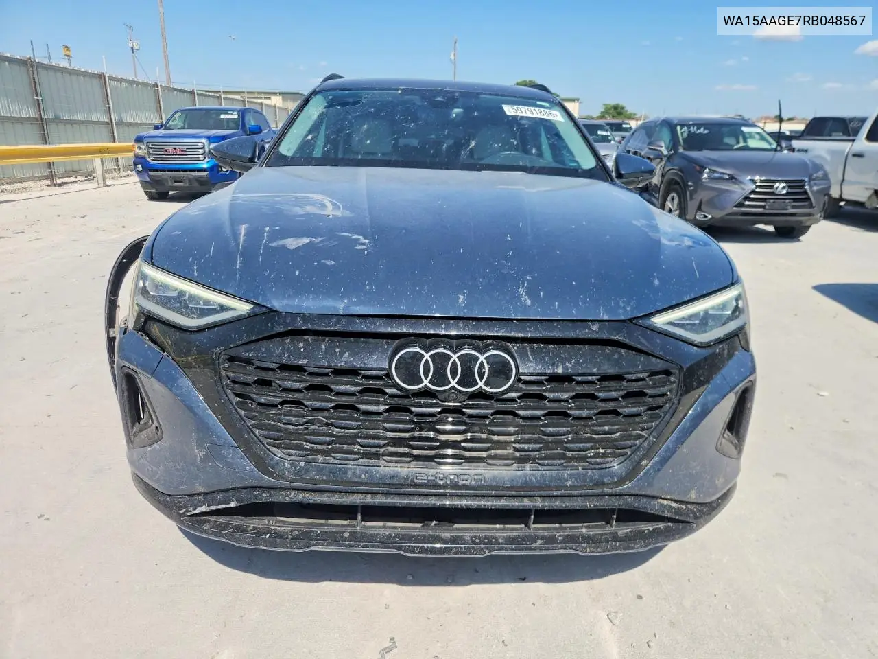 2024 Audi Q8 E-Tron Premium Plus VIN: WA15AAGE7RB048567 Lot: 59791886