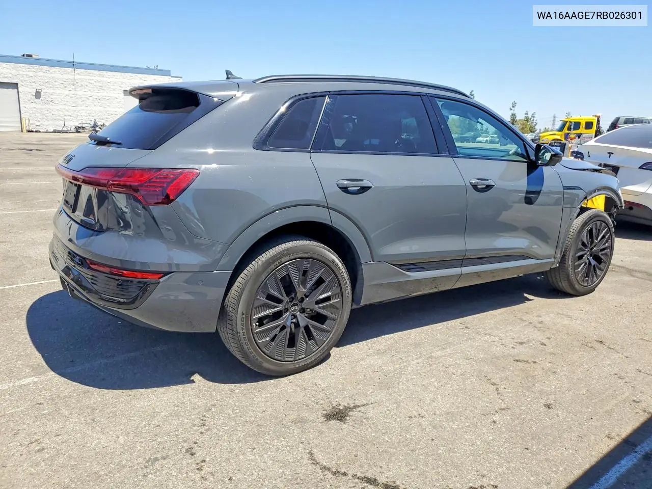 2024 Audi Q8 E-Tron Prestige VIN: WA16AAGE7RB026301 Lot: 60087396
