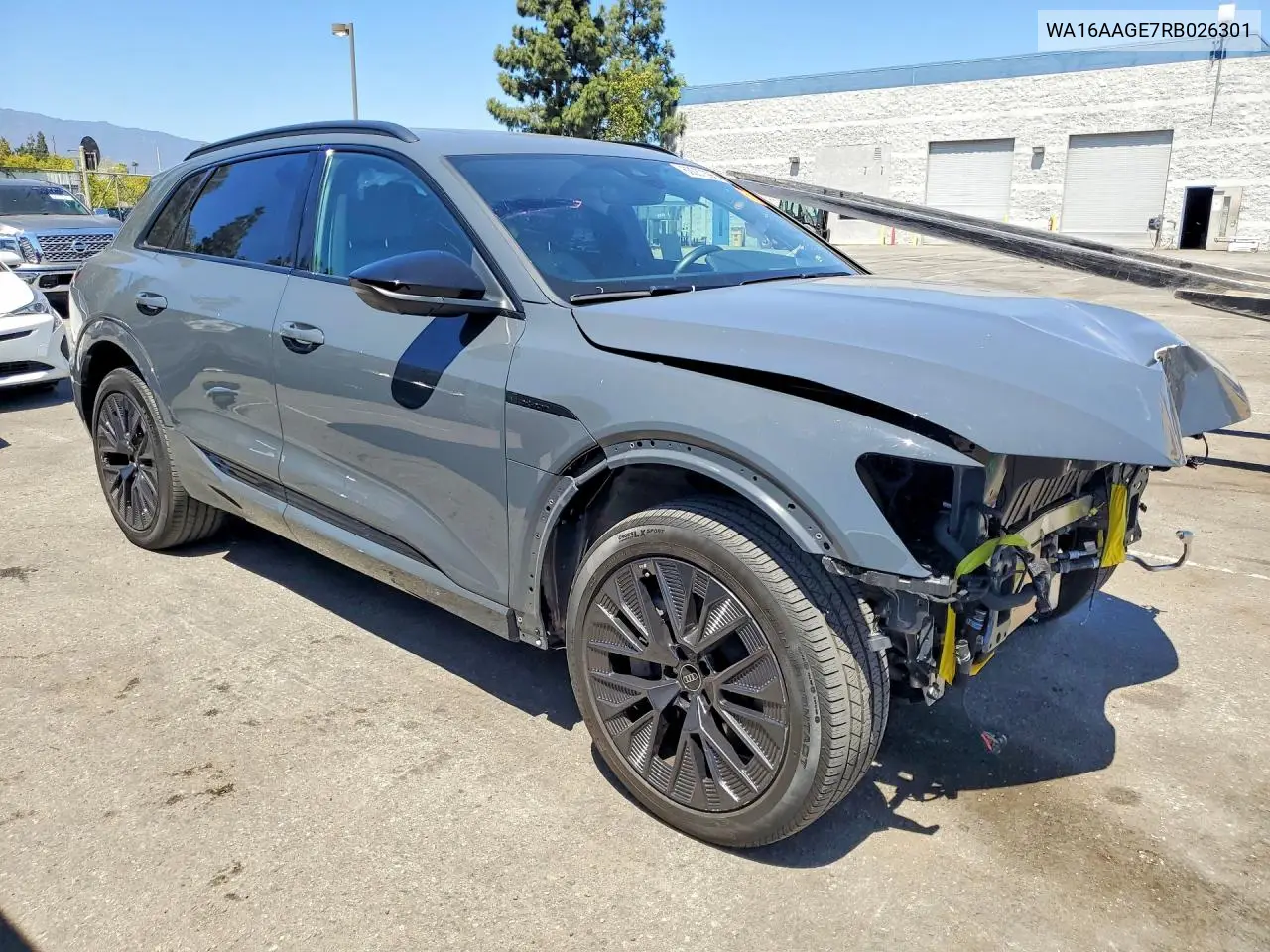 2024 Audi Q8 E-Tron Prestige VIN: WA16AAGE7RB026301 Lot: 60087396