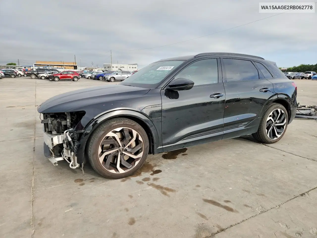 2024 Audi Q8 E-Tron Premium Plus VIN: WA15AAGE2RB062778 Lot: 60860476