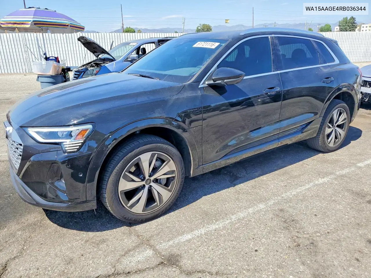2024 Audi Q8 E-Tron Premium Plus VIN: WA15AAGE4RB036344 Lot: 61721116