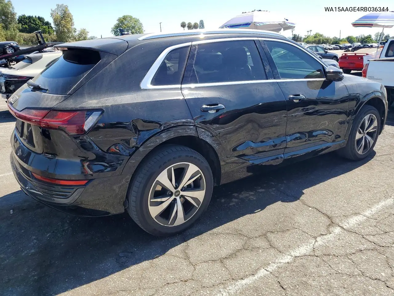 2024 Audi Q8 E-Tron Premium Plus VIN: WA15AAGE4RB036344 Lot: 61721116