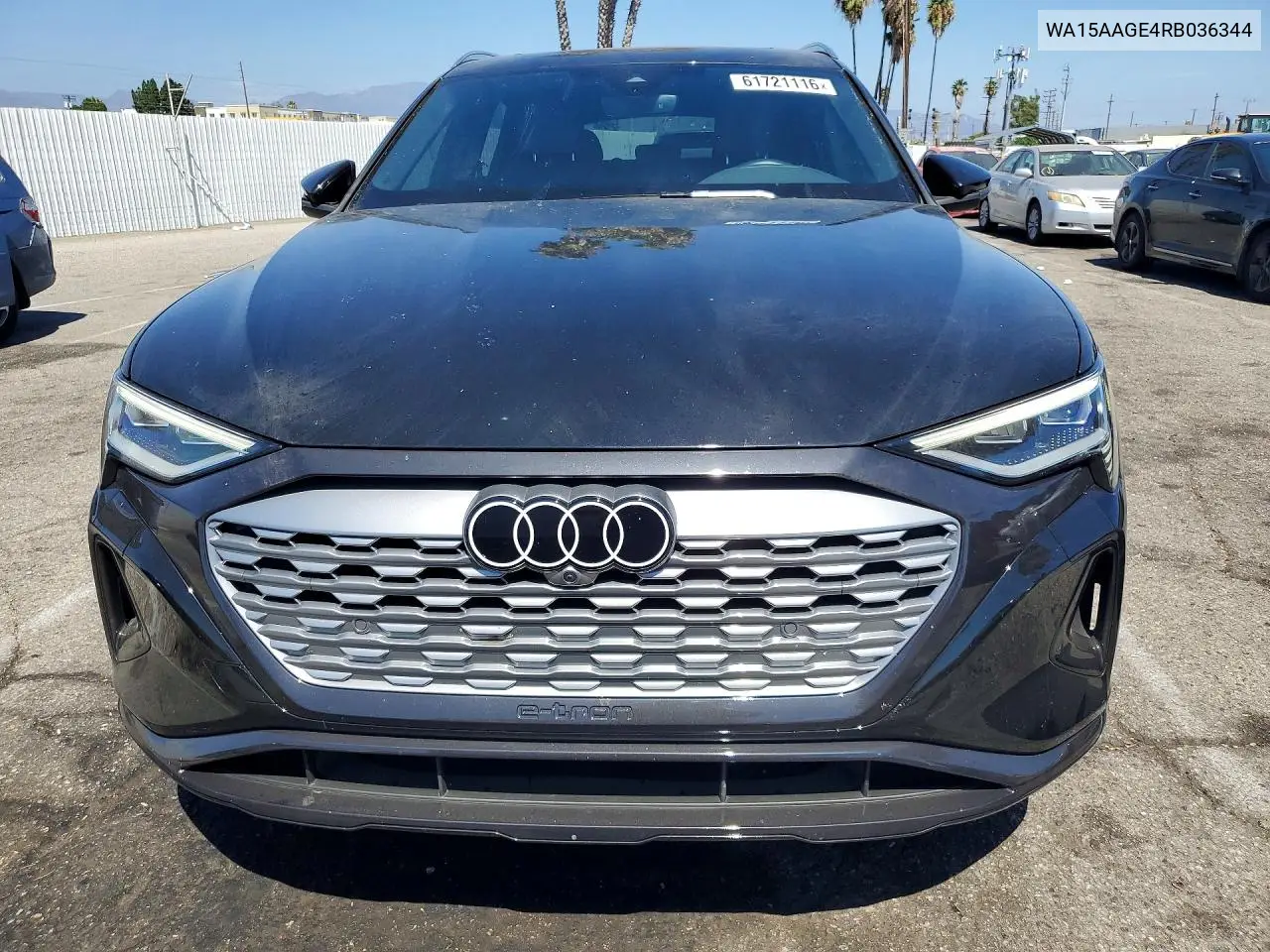 2024 Audi Q8 E-Tron Premium Plus VIN: WA15AAGE4RB036344 Lot: 61721116