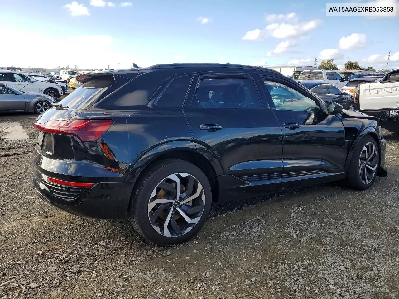 2024 Audi Q8 E-Tron Premium Plus VIN: WA15AAGEXRB053858 Lot: 78146025