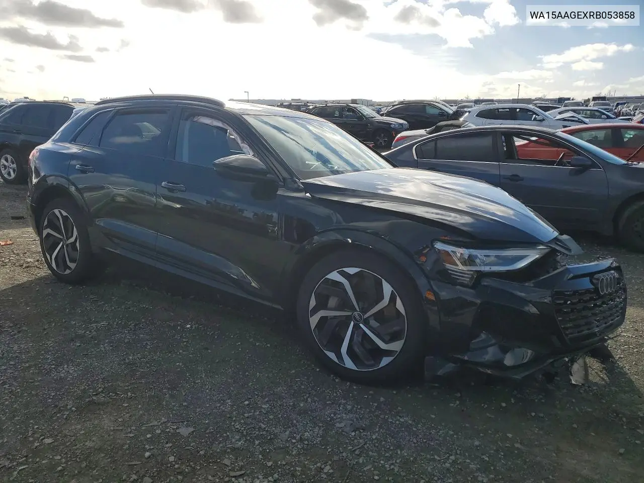 2024 Audi Q8 E-Tron Premium Plus VIN: WA15AAGEXRB053858 Lot: 78146025