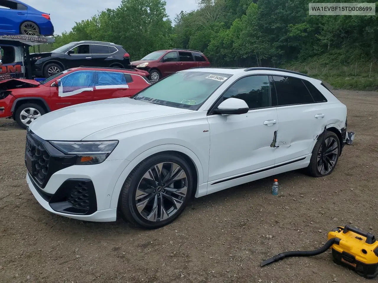 2026 Audi Q8 Premium Plus S-Line VIN: WA1EVBF15TD008699 Lot: 56876496