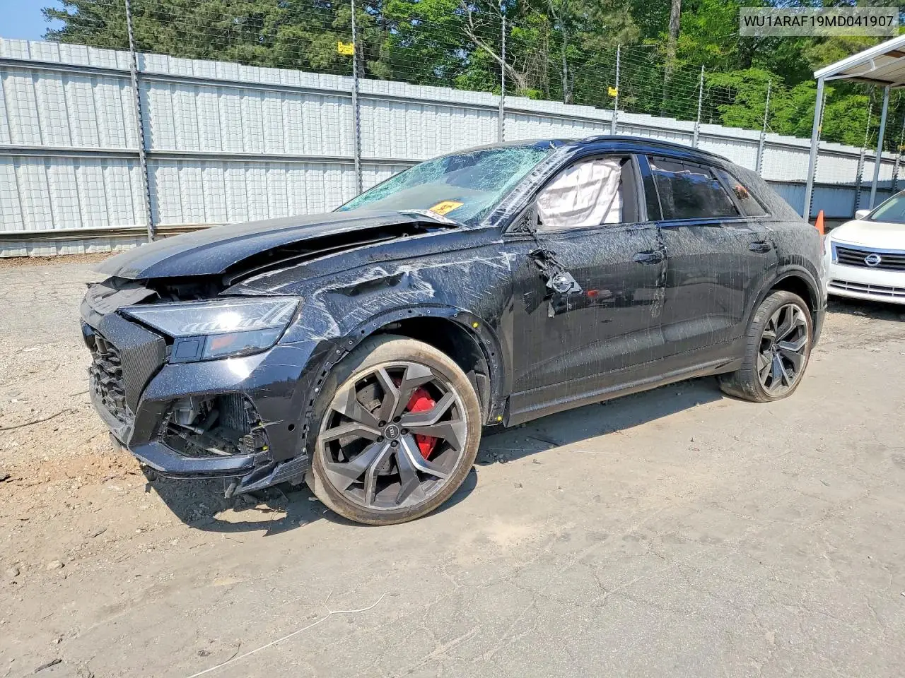 2021 Audi Rs Q8 VIN: WU1ARAF19MD041907 Lot: 50462106