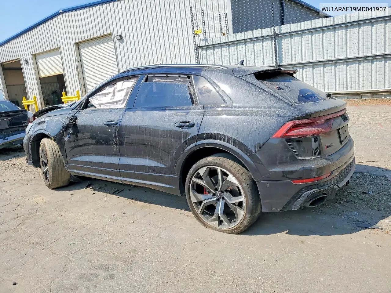 2021 Audi Rs Q8 VIN: WU1ARAF19MD041907 Lot: 50462106