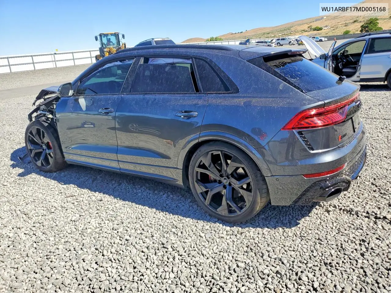 2021 Audi Rs Q8 VIN: WU1ARBF17MD005168 Lot: 85454945