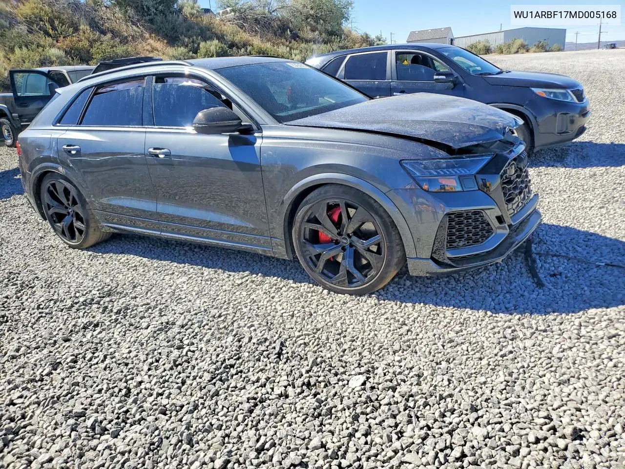 2021 Audi Rs Q8 VIN: WU1ARBF17MD005168 Lot: 85454945