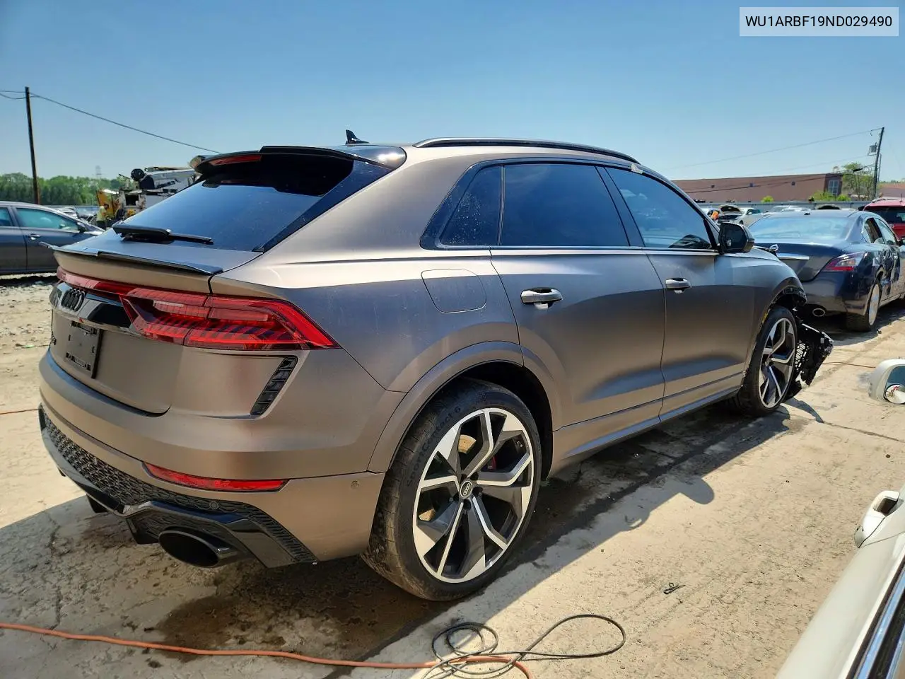 2022 Audi Rs Q8 VIN: WU1ARBF19ND029490 Lot: 54199556