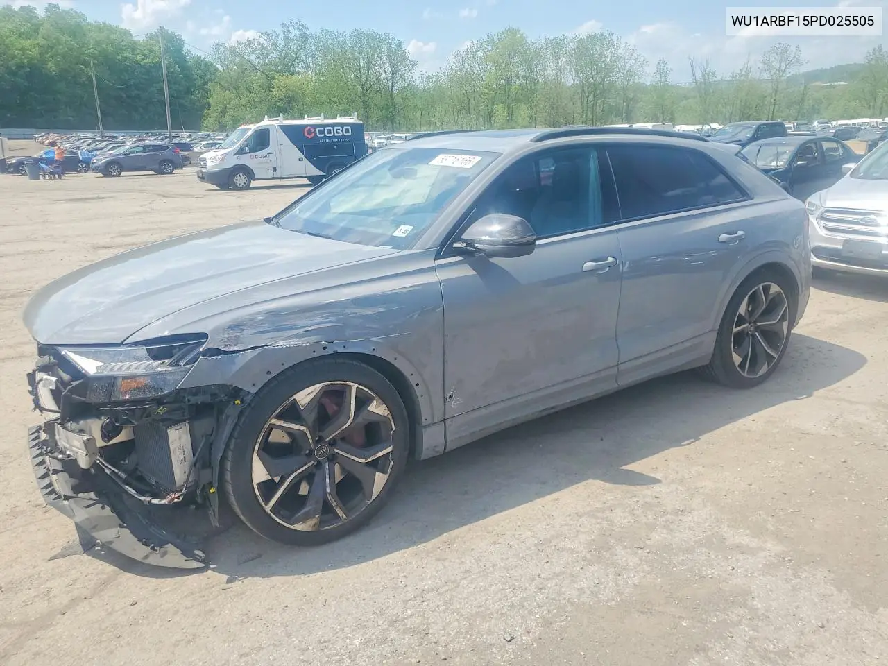 2023 Audi Rs Q8 VIN: WU1ARBF15PD025505 Lot: 53716166
