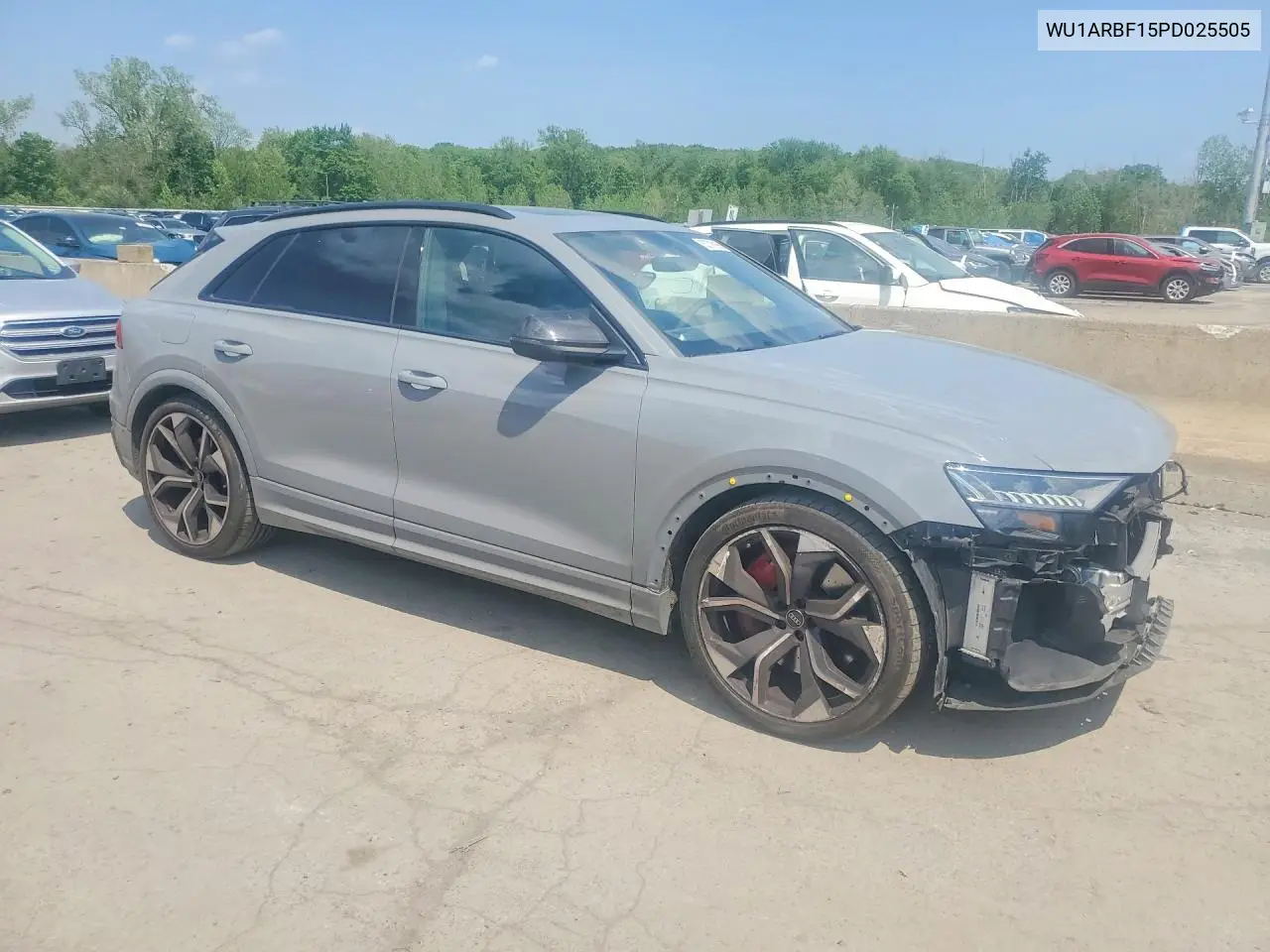 2023 Audi Rs Q8 VIN: WU1ARBF15PD025505 Lot: 53716166