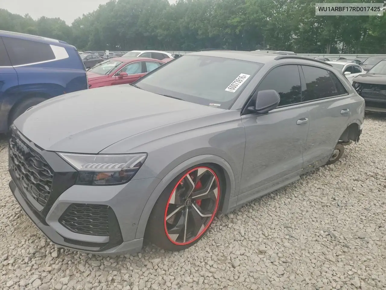 2024 Audi Rs Q8 VIN: WU1ARBF17RD017425 Lot: 60073916