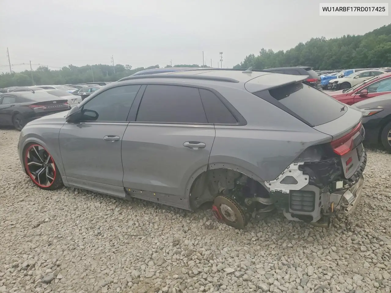 2024 Audi Rs Q8 VIN: WU1ARBF17RD017425 Lot: 60073916