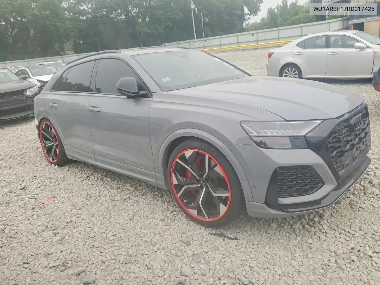 2024 Audi Rs Q8 VIN: WU1ARBF17RD017425 Lot: 60073916