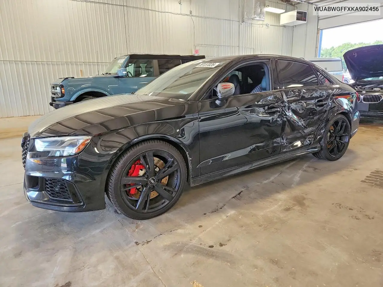 2019 Audi Rs3 VIN: WUABWGFFXKA902456 Lot: 59137026