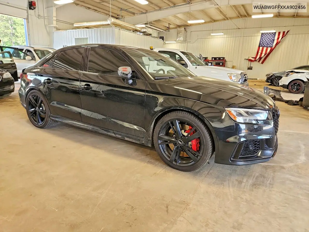 2019 Audi Rs3 VIN: WUABWGFFXKA902456 Lot: 59137026