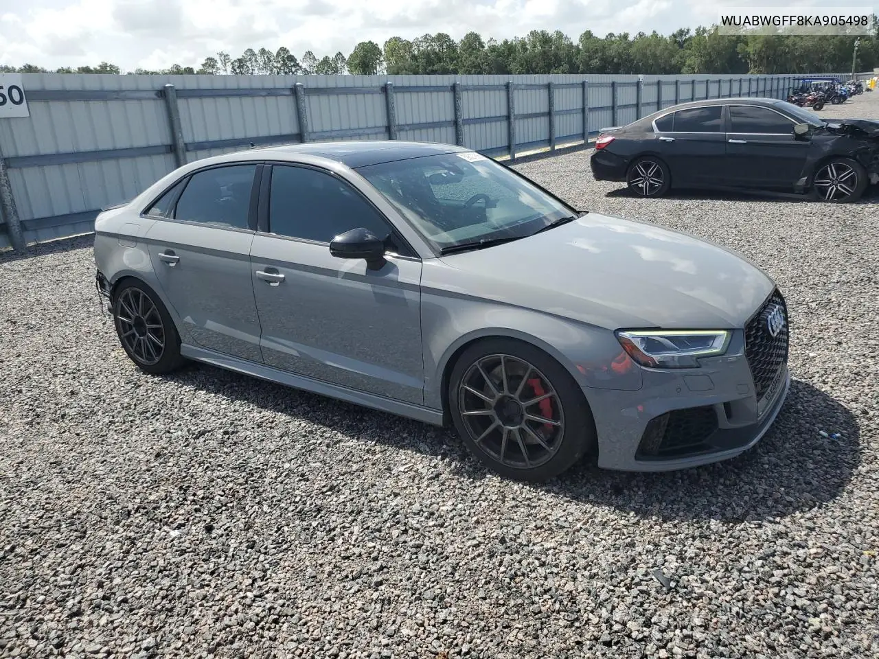 2019 Audi Rs3 VIN: WUABWGFF8KA905498 Lot: 59327906