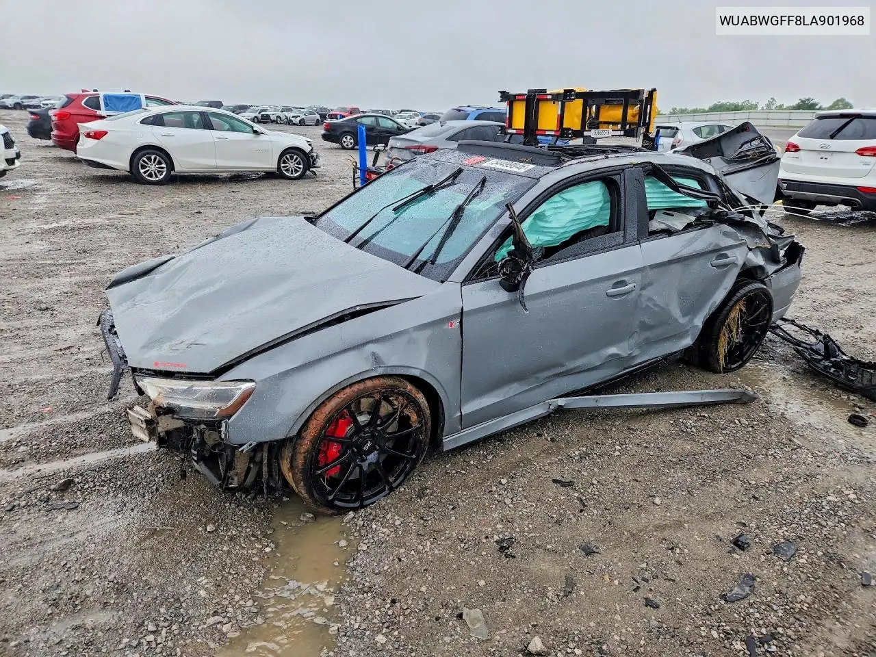 2020 Audi Rs3 VIN: WUABWGFF8LA901968 Lot: 54499046