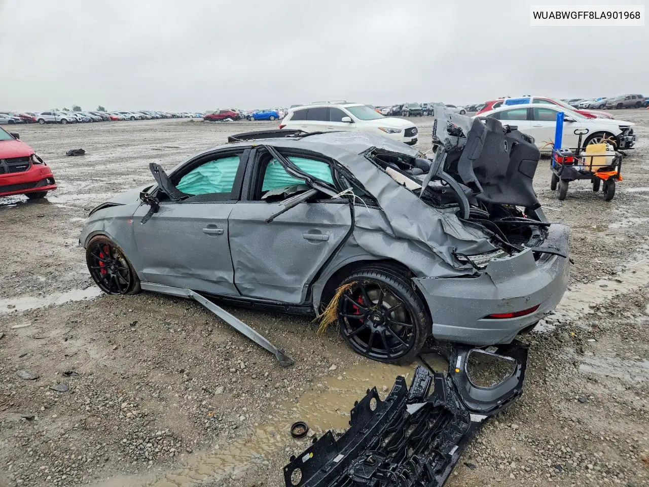 2020 Audi Rs3 VIN: WUABWGFF8LA901968 Lot: 54499046